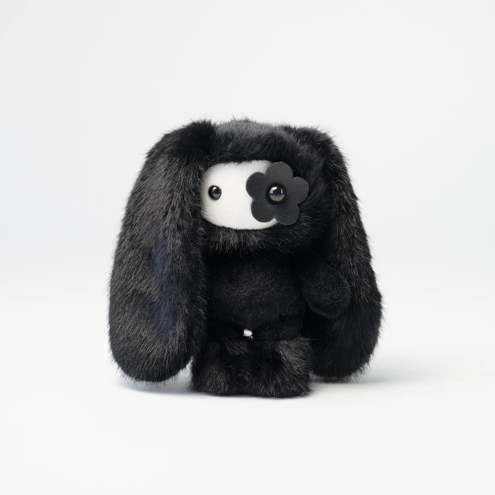 CJ Hendry Juju Limited Edition Collectible Plush Keychain #2 (black) - RARE